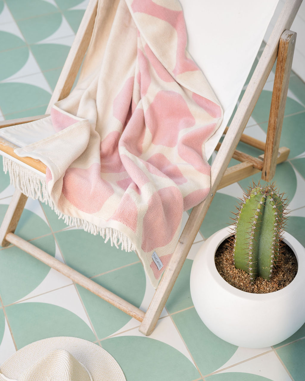 Pink Sunkiss Luxury Turkish Towel (European Size)
